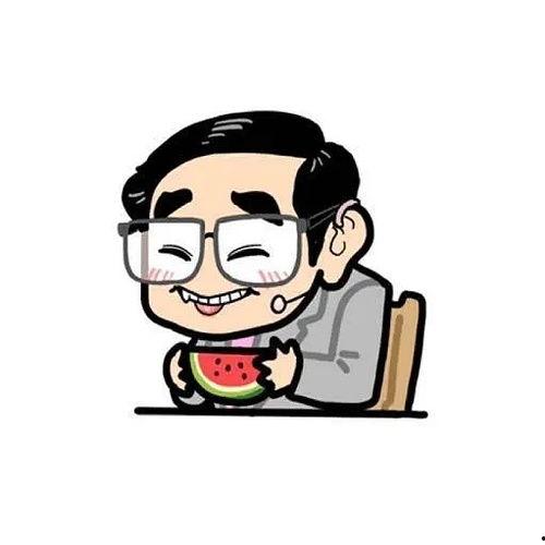 吃瓜表情包的图片大全可爱,吃瓜表情包里的可爱瞬间  第1张